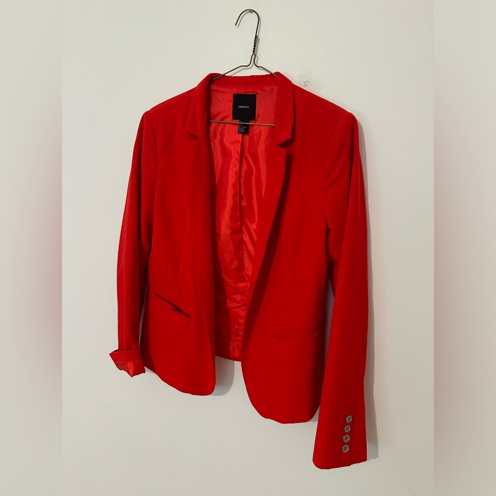 Scarlet Blazer from Forever 21